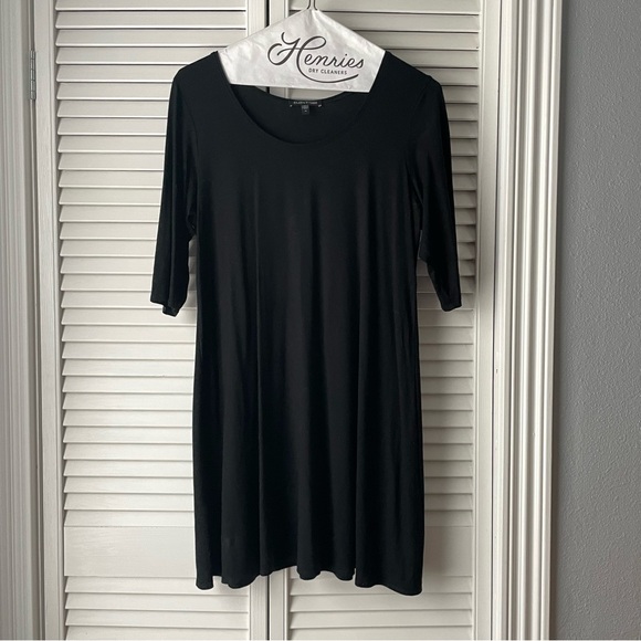 Eileen Fisher Black Tunic Top - Picture 2 of 5